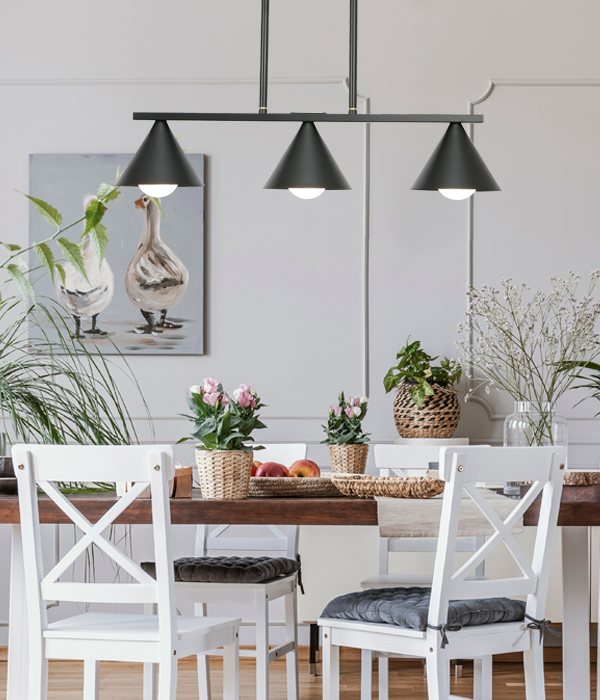 [단종]윈 3등 펜던트조명, 인테리어 식탁등, LED 식탁조명