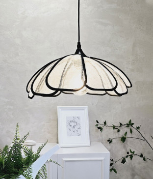 제닉 라탄 인테리어 펜던트 식탁전등